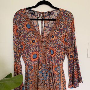 Angie Romper, Floral (Size L)